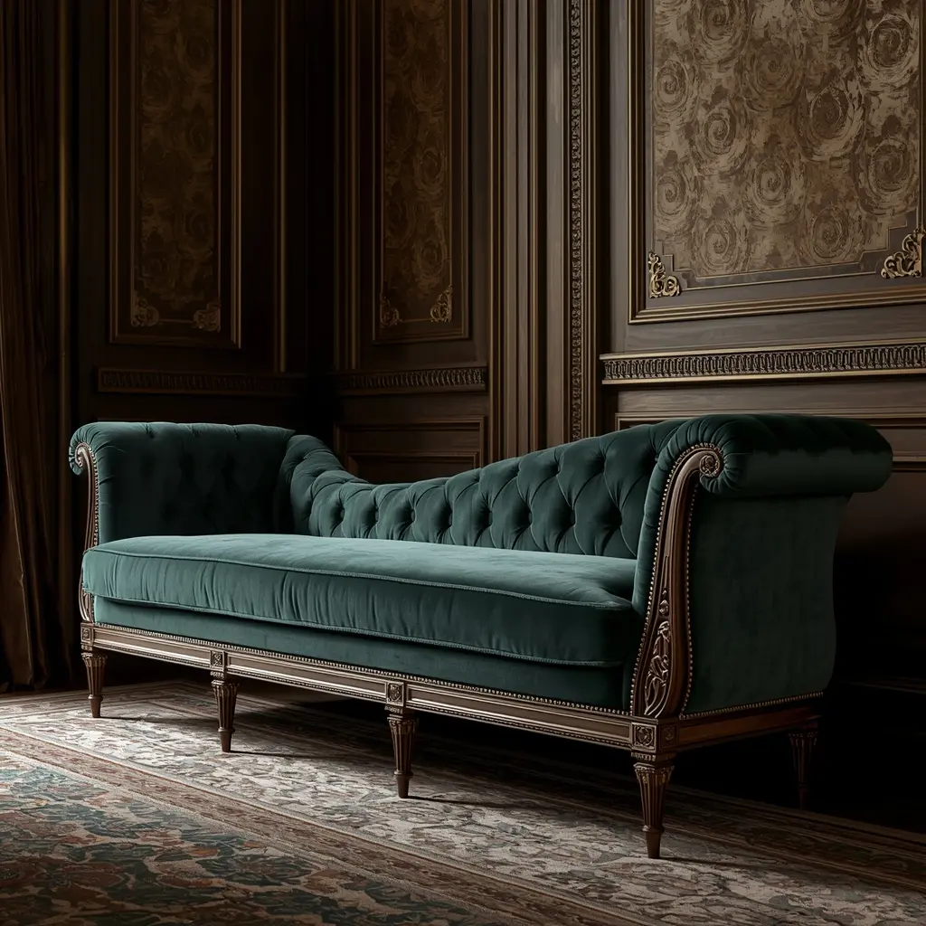 Luxe Velvet Loungebank 